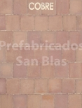 Adoquin Lecrin 20x20x8 COBRE.